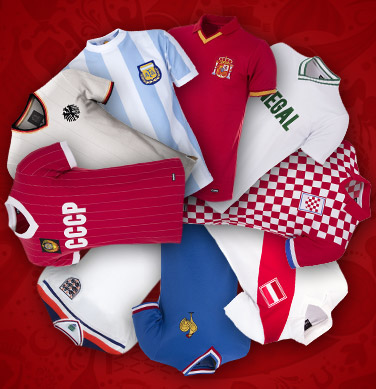 Maillot R&egrave;tro Coupe du Monde