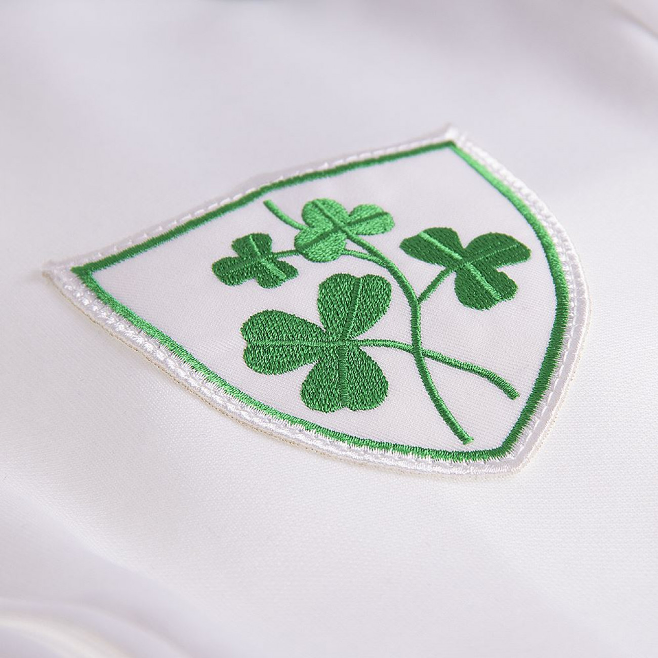 Veste De Rugby Irlande Vert - Survêtement Rétro Lansdowne, Trèfle Brodé, Taille S