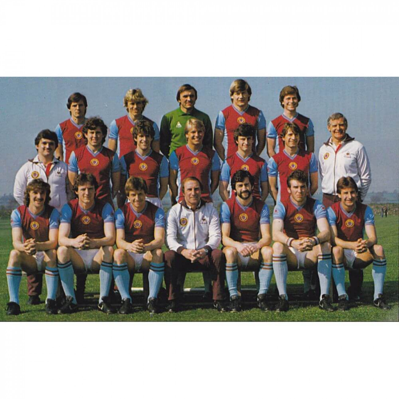 Maillot Aston Villa Domicile 1982/83 – Réédition Score Draw, Taille M (état Moyen)
