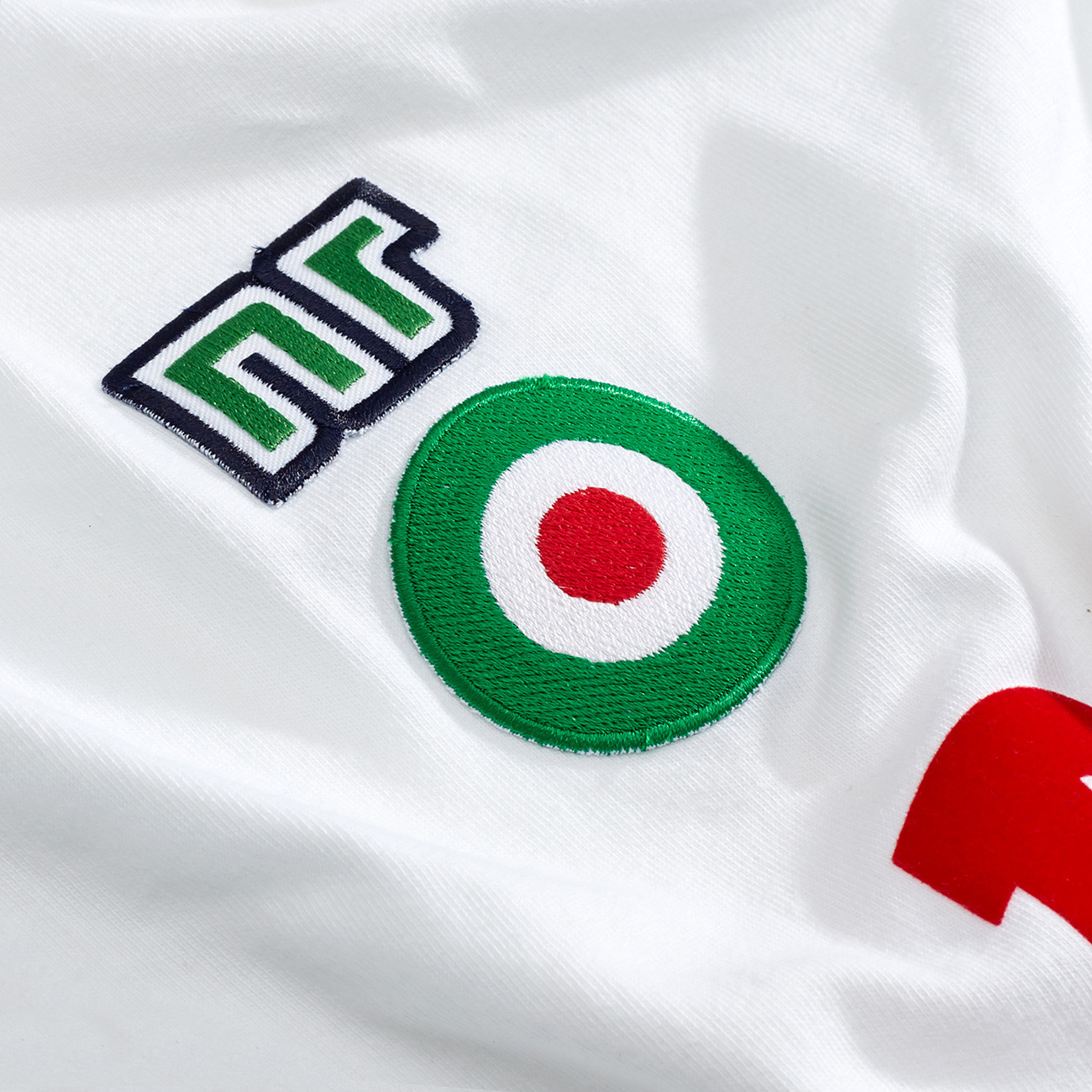 Maillot Naples SSC Blanc – Manches Courtes, Taille L – Neuf Avec étiquettes