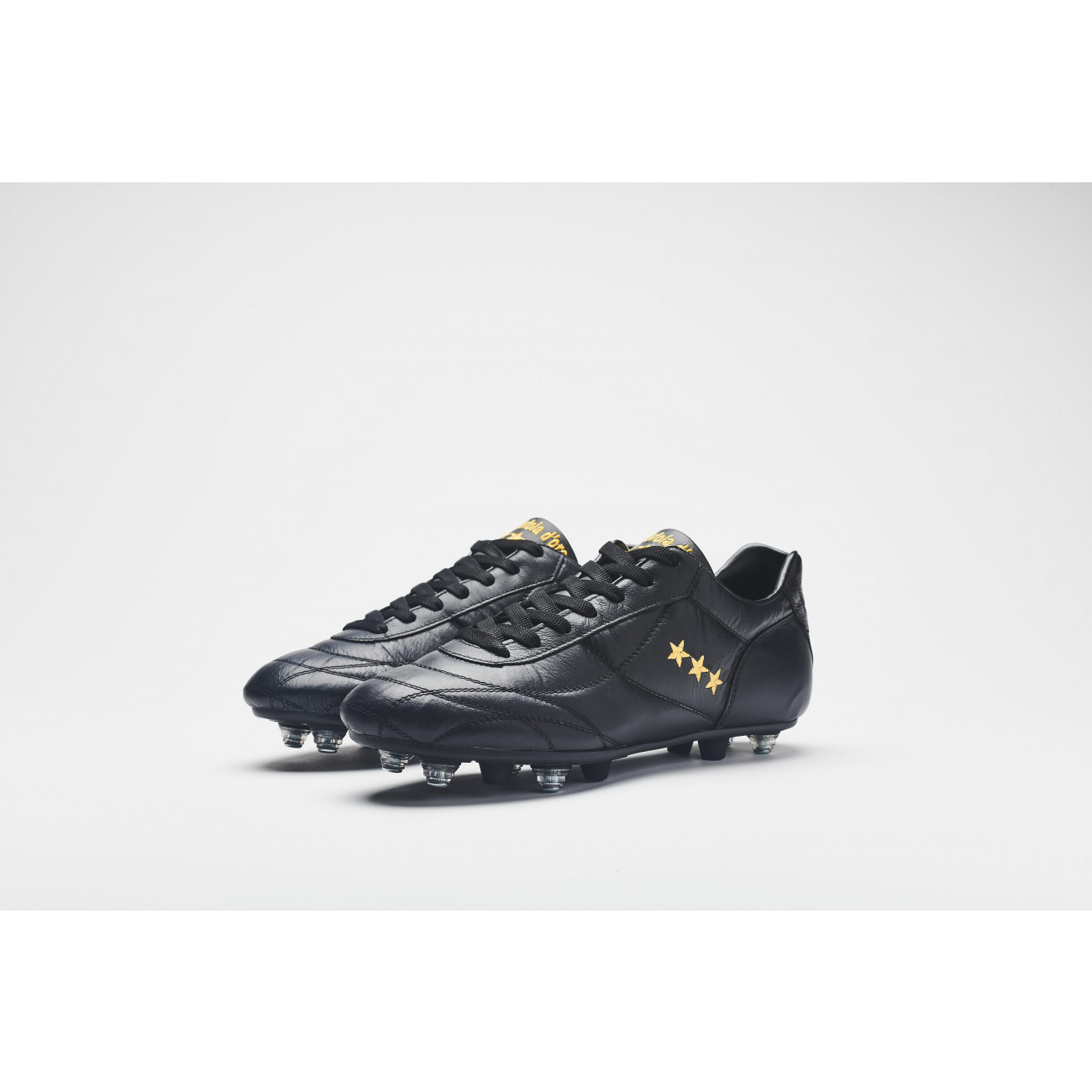 Football boots black and gold deals