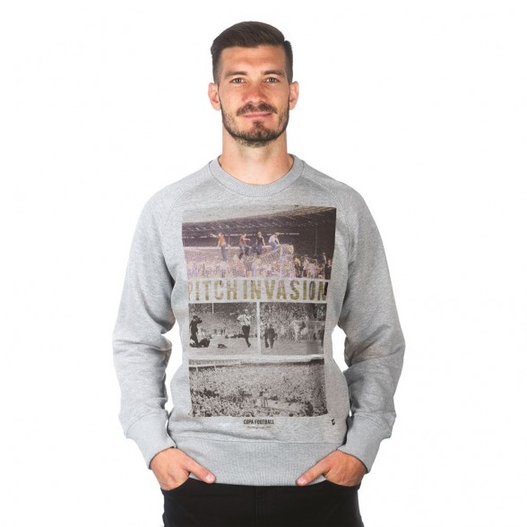 Pitch Invasion Sweater | Grey Melee