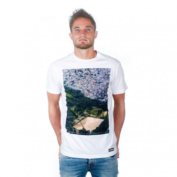 Ground From Above T-Shirt | White