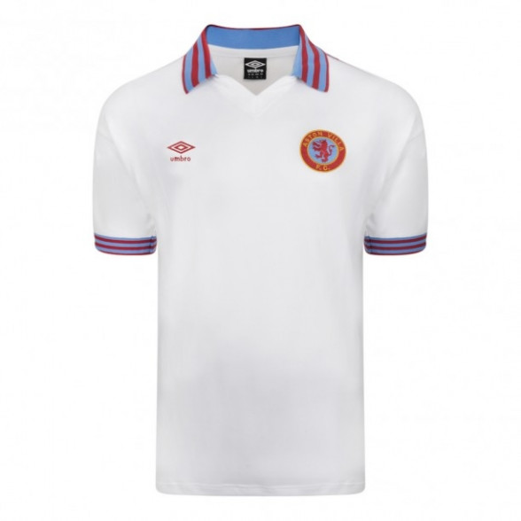 Maillot rétro Aston Villa 1980 Extérieur