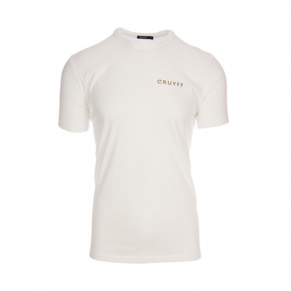 T-shirt Cruyff 14 Blanc / Or