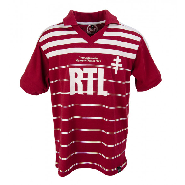 Maillot rétro FC Metz 1984 officiel  