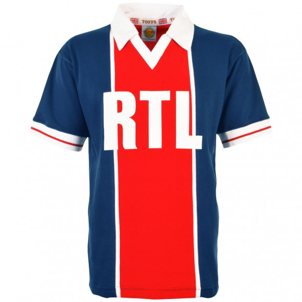 Maillot vintage Paris RTL 1982 | Enfant