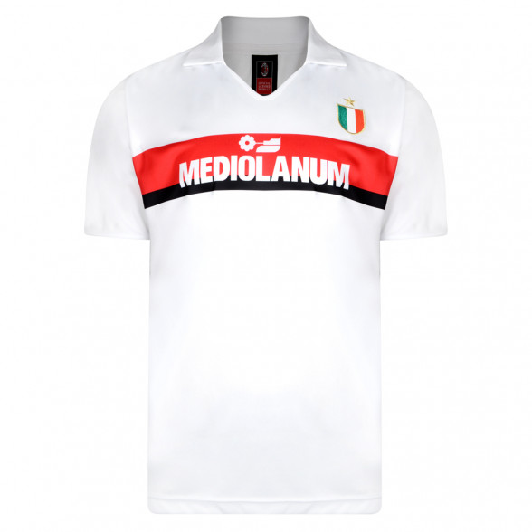  Maillot vintage AC Milan 1988/89 Extérieur