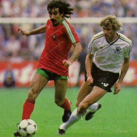 Maillot rétro Portugal 1984