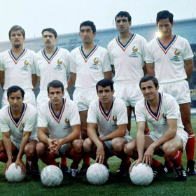 Maillot rétro France 1966 blanc