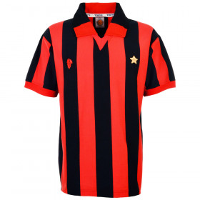 Maillot rétro Milan AC 1980