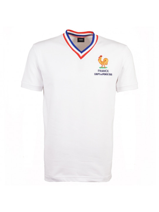 Maillot rétro France 1966 blanc