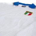 Détail du Maillot rétro Italie 1982 blanc