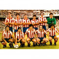Atletico Madrid Team Maillot Retro Atletico Madrid 1985-86