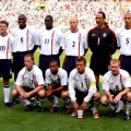 Team Maillot Retro Angleterre 2002