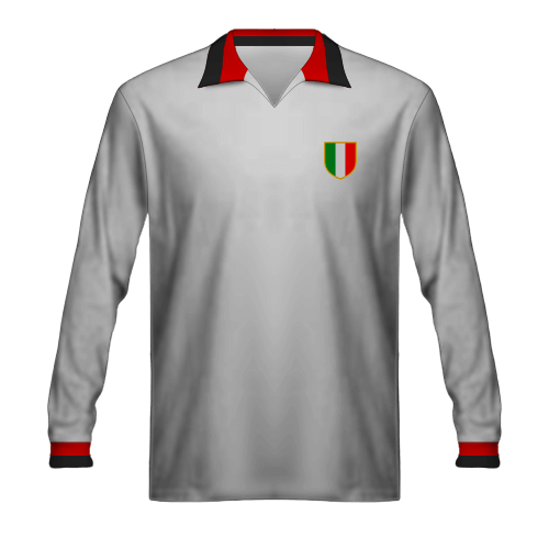 Camiseta Milan 1963 final Copa de Campeones