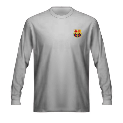 Maillot FC Barcelona 1966 blanc, extérieur