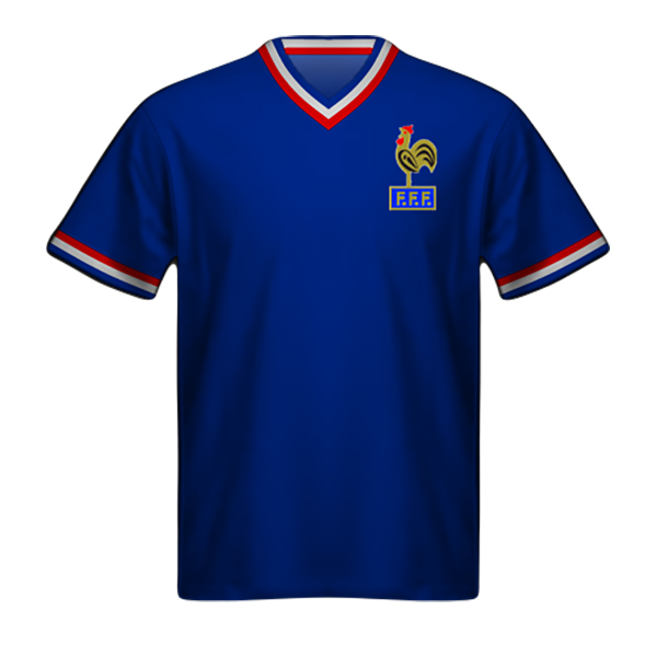 Le maillot de l'équipe de France à travers les âges