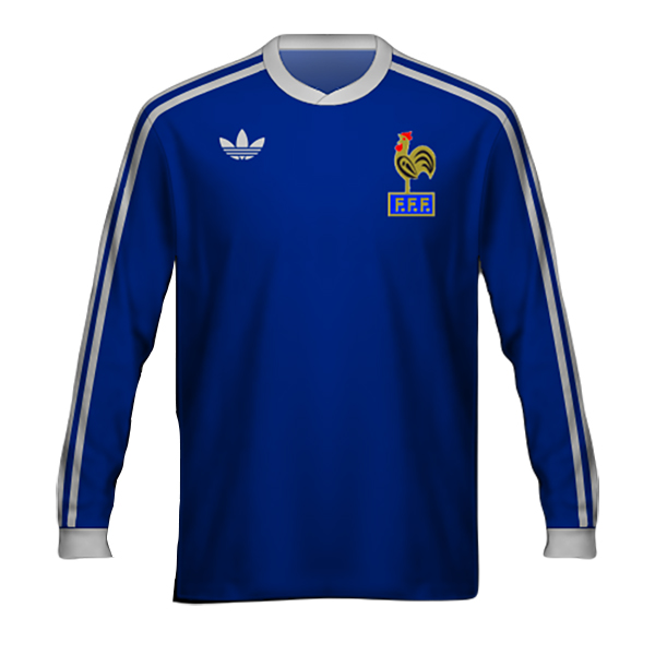 Camiseta Francia 1978