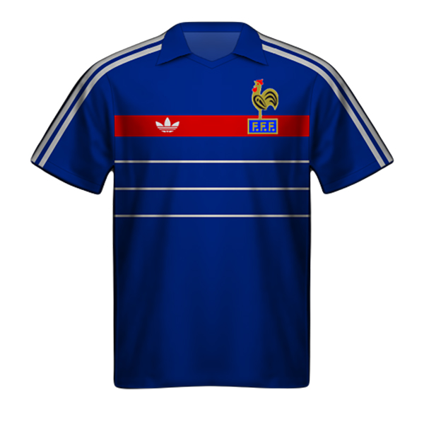 Camiseta Francia 1984