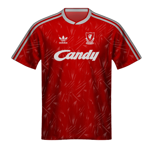 Camiseta Liverpool 1989/90