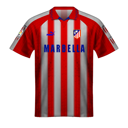 Camiseta Atletico Madrid 1995-96 doblete