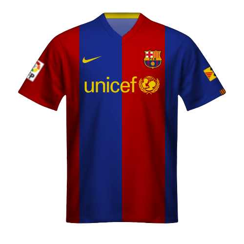 Maillot FC Barcelona 2006/07, Unicef