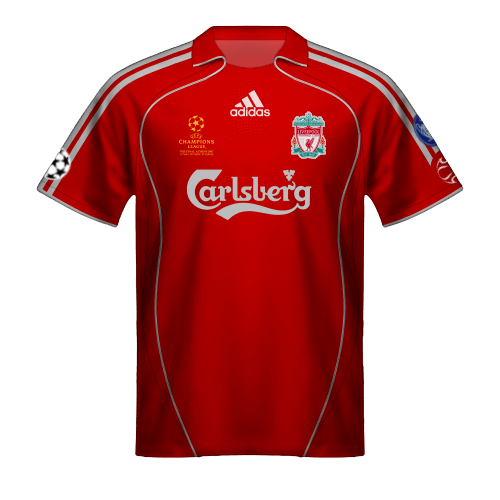 Camiseta Liverpool 2007