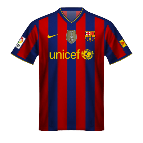 Maillot FC Barcelona 2009/10, Champion  Coupe du Monde des Clubs