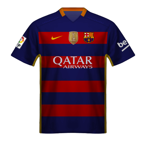 Maillot FC Barcelone 2015/16