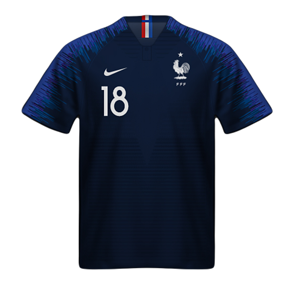 Camiseta Francia 2018