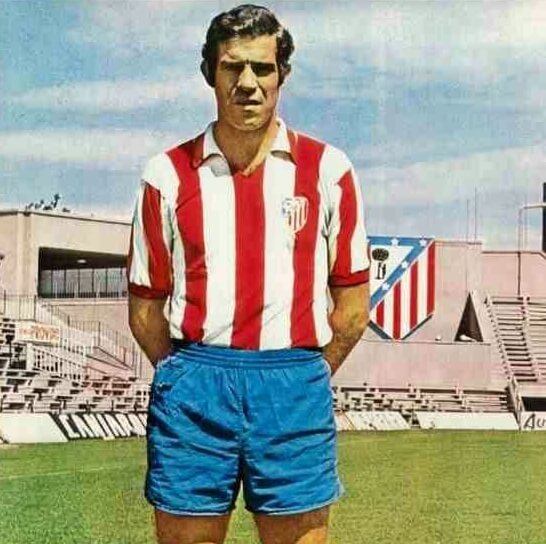 Atletico de Madrid 1970-71 Maillot Retro Football Luis Aragones