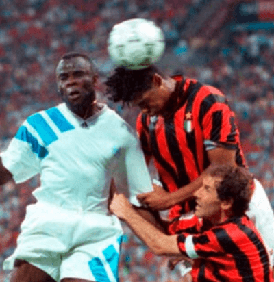 BASILE BOLI OM 1993 CHAMPIONS LEAGUE FINAL GOL