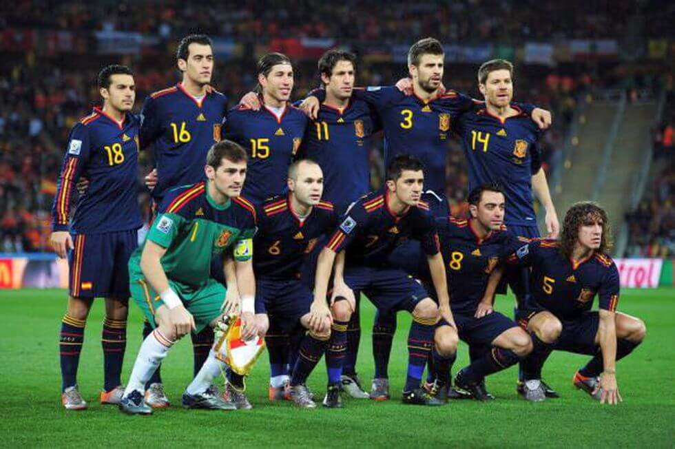 Espagne Coupe du Monde Afrique du Sud 2010