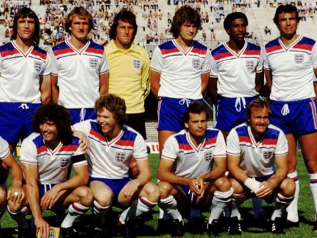 Maillot rétro Angleterre 1982