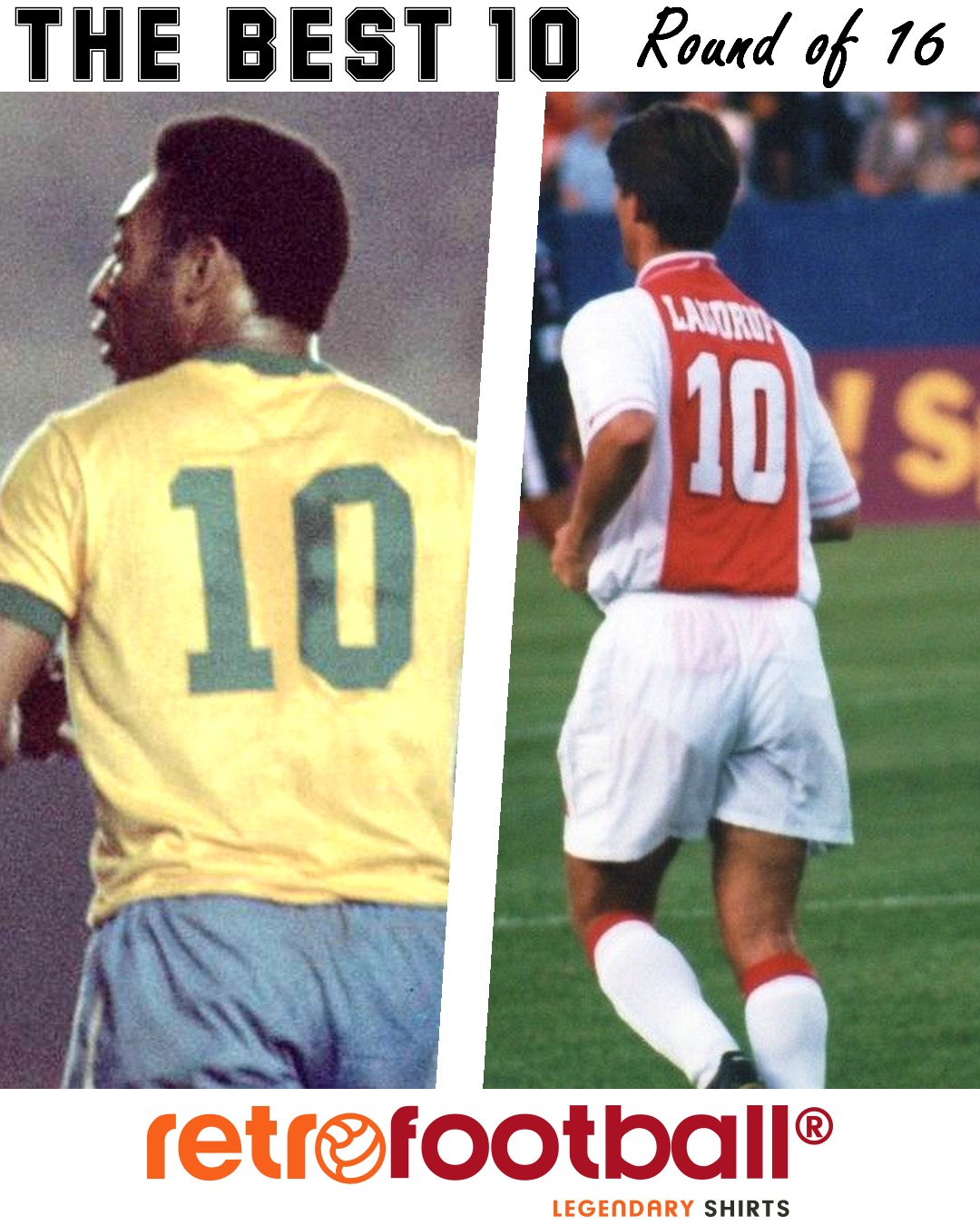 Le Meilleur 10 Pele vs Laudrup Retrofootball