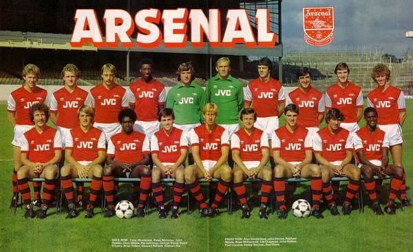 Équipe Arsenal FC 1982-83