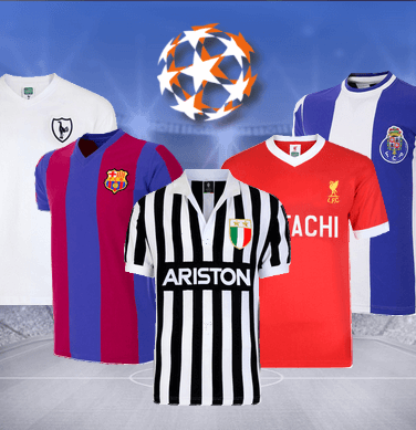 Maillots retro Champions League