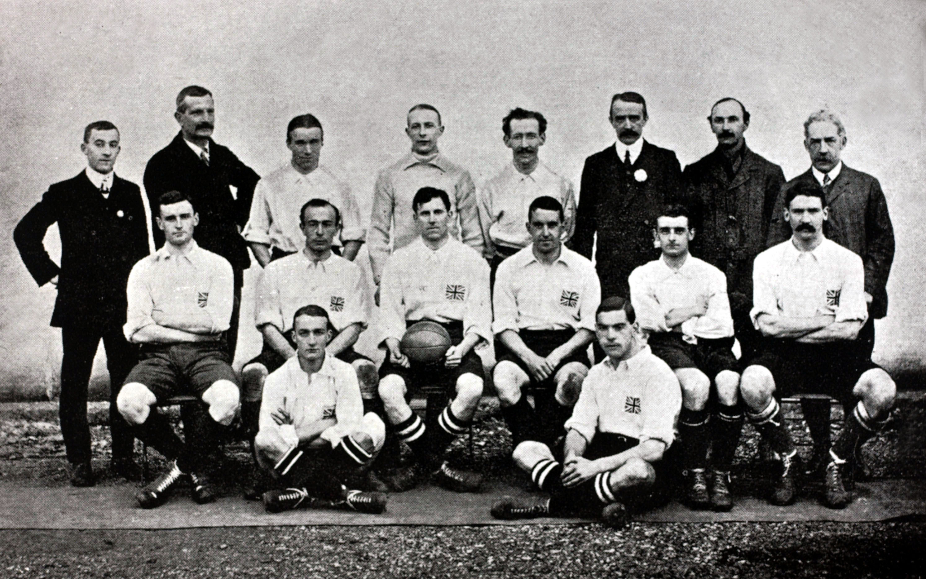 Équipe de football Angleterre 1908