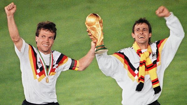 L'équipe nationale de l'Allemagne de l'Ouest à la Coupe du monde 1990