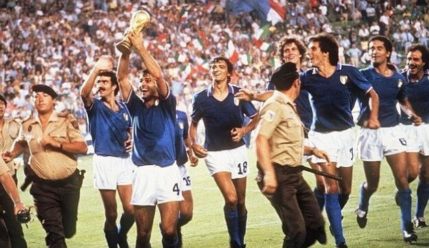 Italie Équipe nationale championne de la Coupe du Monde 1982