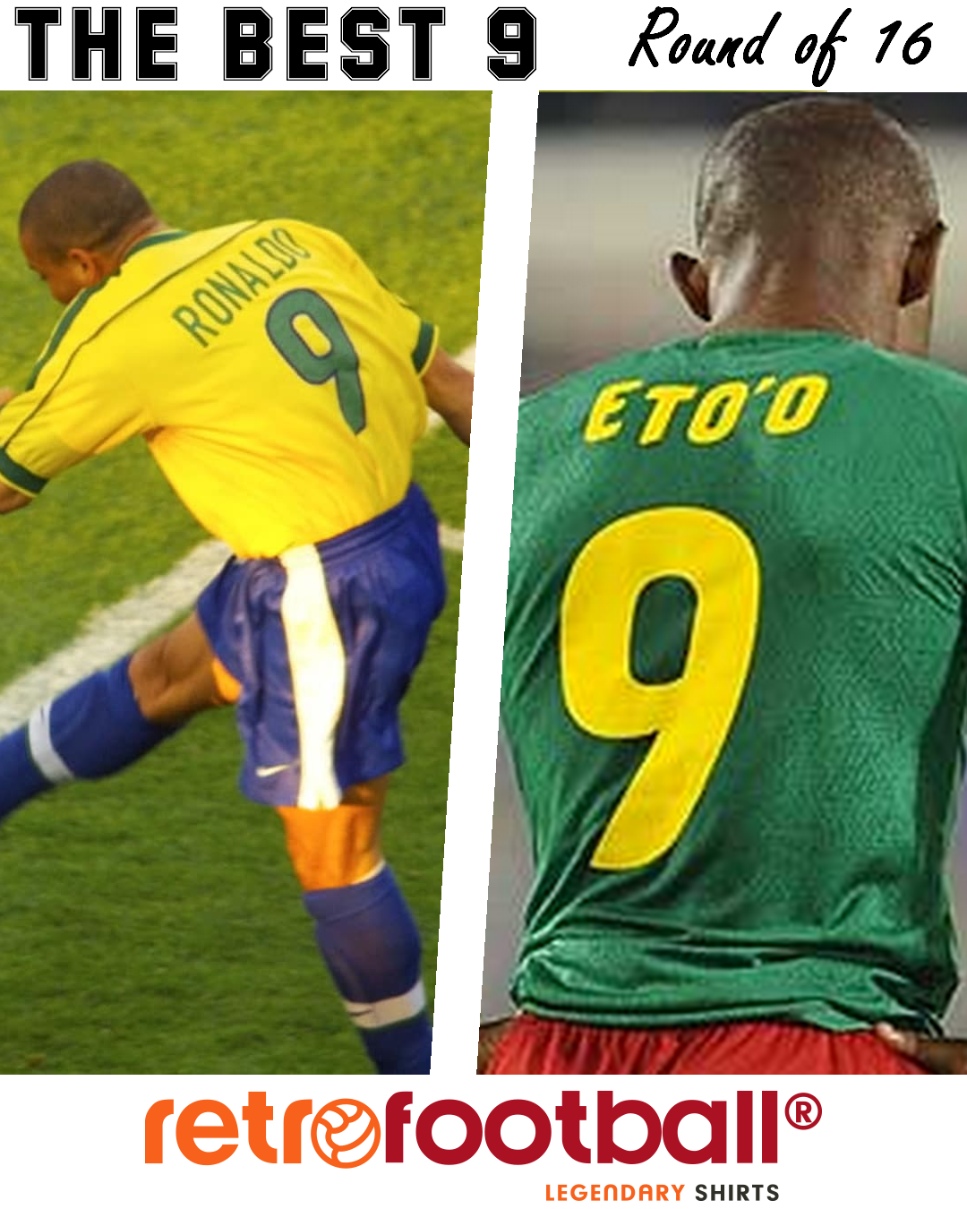 Le meilleur numéro 9 de l'histoire du football: Ronaldo vs Samuel Eto'o