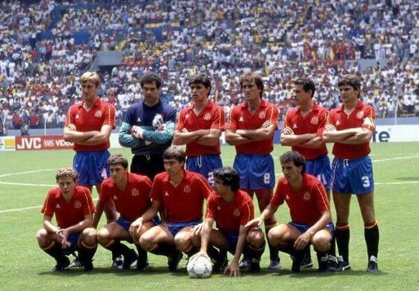 Maillot Espagne 1986
