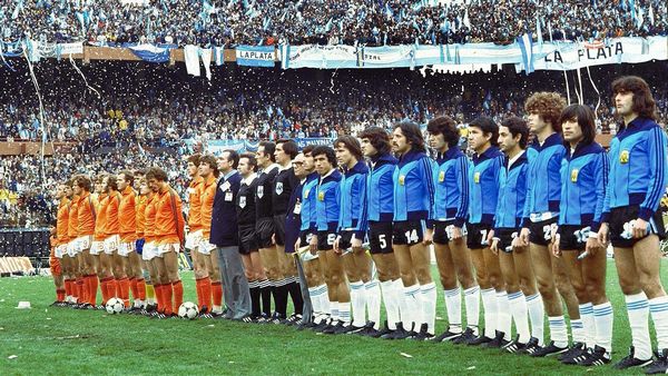 L'équipe nationale de Hollande 1978