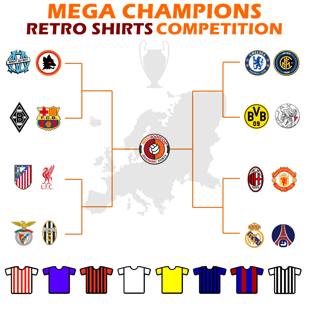 Mega Champions League 2020: choisissez le meilleur maillot de football vintage de l'histoire de la Ligue des Champions